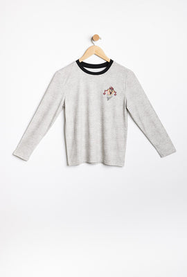 Ensemble pyjama 2 pièces AERO super doux à imprimer graphique Looney Tunes pour garçon