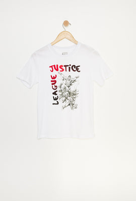 T-shirt AERO à imprimé graphique La Ligue des Justiciers pour garçon
