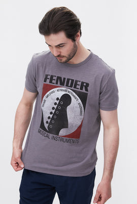 T-shirt à imprimé Décalque Fender