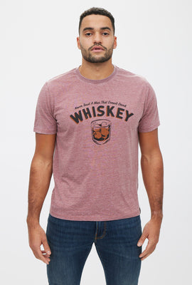 T-shirt à imprimé Whiskey