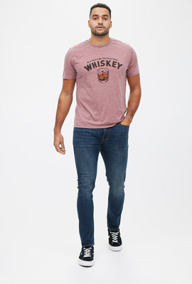 T-shirt à imprimé Whiskey