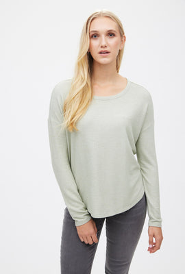 Haut manche long en Jersey doux
