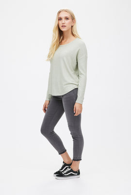 Haut manche long en Jersey doux