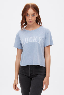 T-shirt court Lucky