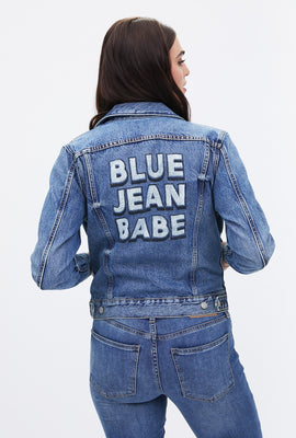 Blouson en denim de style camionneur Tomboy