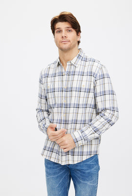 Chemise à carreaux Mason Workwear boutonnée