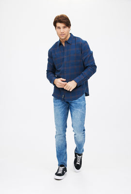 Chemise à carreaux Mason Workwear boutonnée