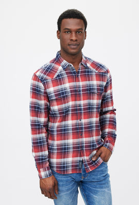 Chemise manches longues à carreaux Western Santa Fe