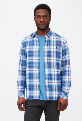 Chemise boutonnée à carreaux