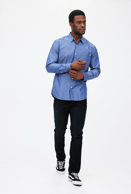 Chemise Chambray boutonnée à l'avant