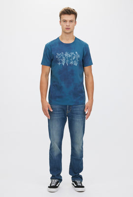 Tie Dye Floral Tee
