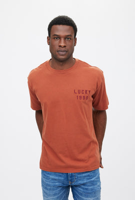 T-shirt surdimensionné à imprimer Lucky 1990