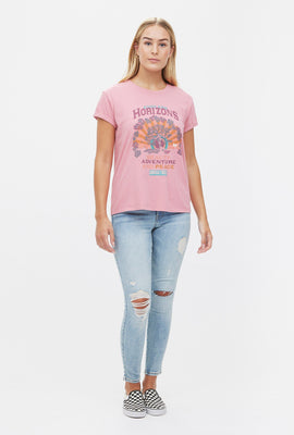 T-shirt à imprimé Arbre Joshua Endless Horizons