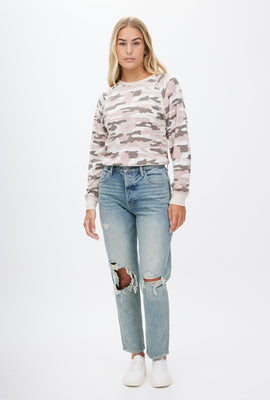 Jean Drew Mom taille haute