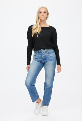 Jean années '90 taille haute