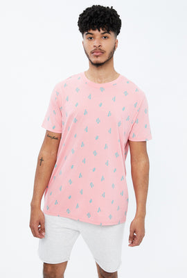 T-shirt AERO avec motif tropical