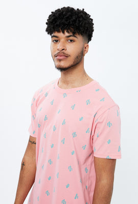 T-shirt AERO avec motif tropical