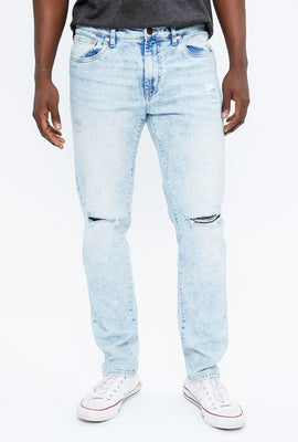 Jean mince extensible max à effet Destruction AERO