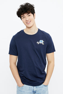 AERO Floral Logo Graphic Tee