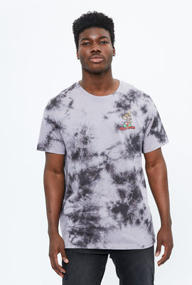 T-shirt Aéropostale noué-teint à imprimé Champignon