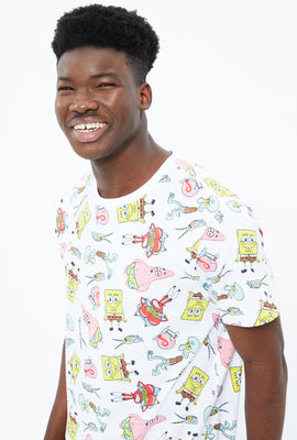 T-shirt à imprimé SpongeBob