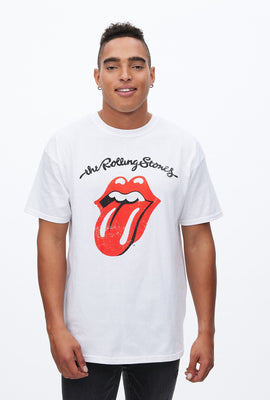 T-shirt à imprimé graphique The Rolling Stones