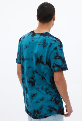 T-shirt teint noué à imprimé graphique My Hero Academia