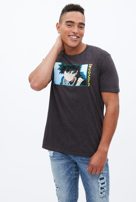 T-shirt à imprimé graphique My Hero Academia
