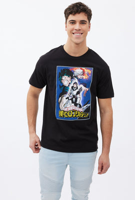 T-shirt a imprimé graphique My Hero Academia