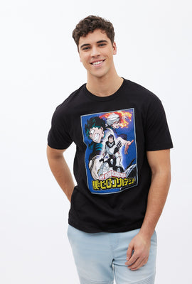 T-shirt a imprimé graphique My Hero Academia