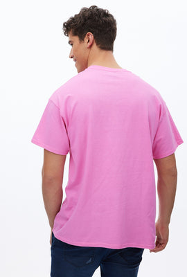 T-shirt à imprimé graphique Bob l'éponge et Patrick explose