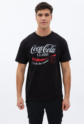 T-shirt à imprimé graphique Coca-Cola Classique Catch The Wave
