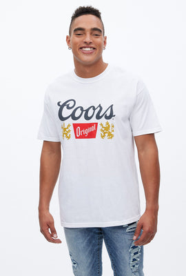 T-shirt à imprimé graphique Coors Banquet