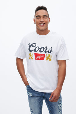 T-shirt à imprimé graphique Coors Banquet