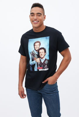 T-shirt à imprimé graphique portrait Step Brothers
