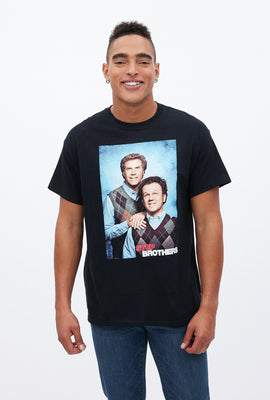 T-shirt à imprimé graphique portrait Step Brothers