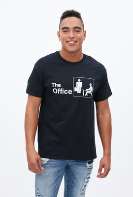 T-shirt à imprimé graphique logo The Office