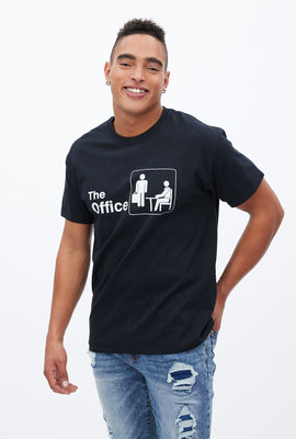 T-shirt à imprimé graphique logo The Office