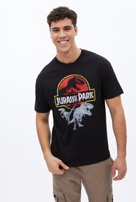 T-shirt à imprimé graphique Jurassic Park