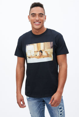 T-shirt à imprimé graphique Scarface Bath Tub