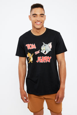 T-shirt à imprimé Tom And Jerry