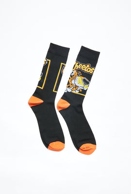 Chaussettes jacquard graphique Cheetos