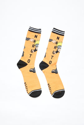 Chaussettes jacquard graphique Naruto