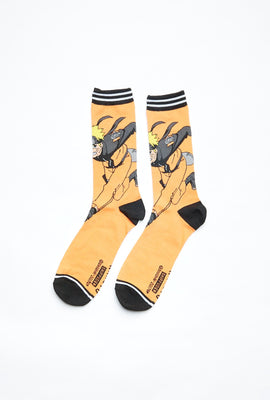 Chaussettes jacquard graphique Naruto
