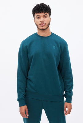 AERO A 87 Embroidered Crew Neck Pullover Sweatshirt