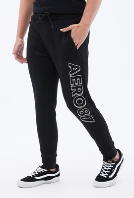 Jogger AERO Air Tech à imprimé AERO 87 sur la jambe en molleton