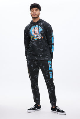 Jogger teint noué à imprimer graphique Space Jam