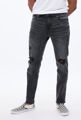 AERO Max Stretch Slim Destroyed Jean