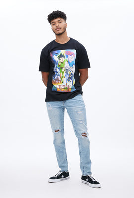 Jean étroit extensible au max effet détruit AERO