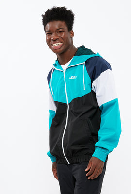 AERO Full Zip Colourblock Windbreaker Jacket
